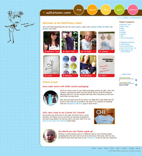 the shop is live! yay!