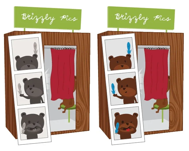 Brizzly Pics Photobooth illustration