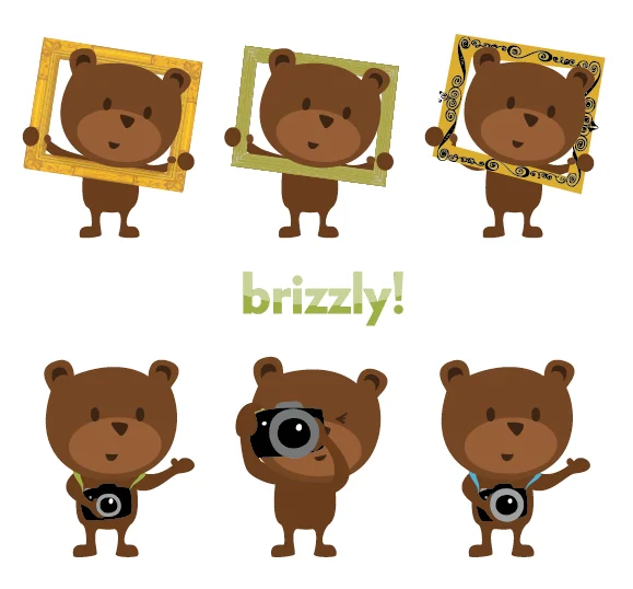 Brizzly Pics illustration