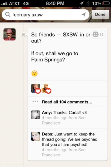 Hillary SXSW Path post