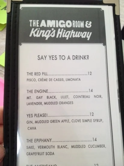 Our YxYY custom cocktails!
