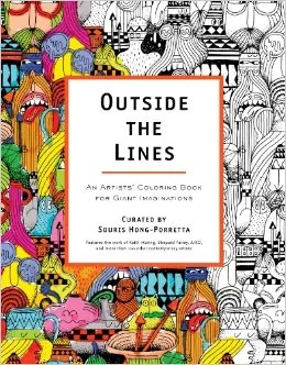 My Octohug illustration has been published in a coloring book!