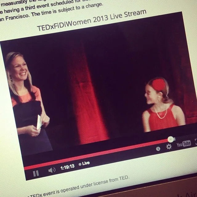 MCing TEDxFidiWomen 2013