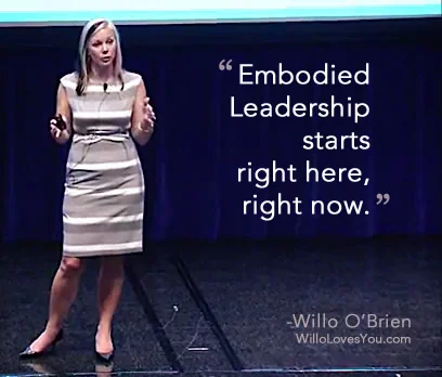 Embodied Leadership: Practical Tools for Tangible Change [ Microsoft Workshop ]