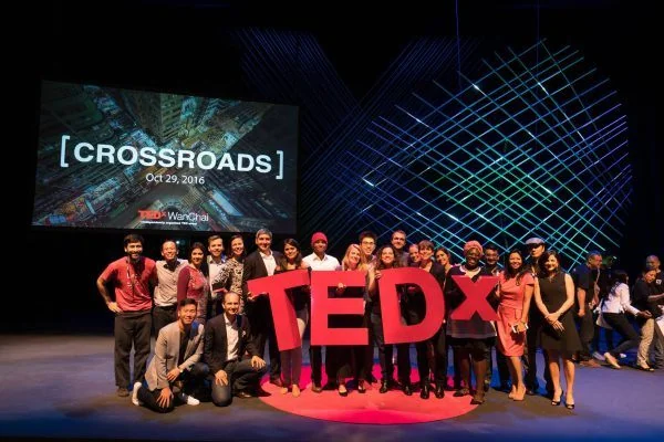 MCing TEDxWanChai Crossroads 2016