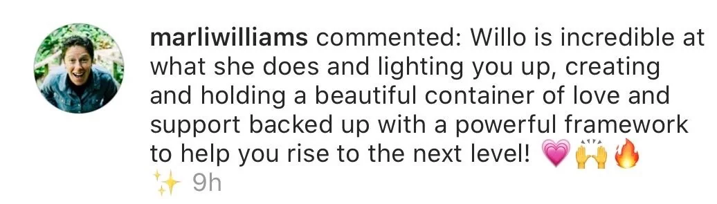 Client love on social media