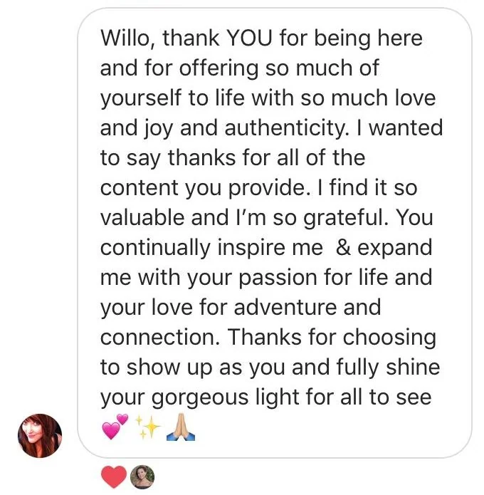 Client love on social media