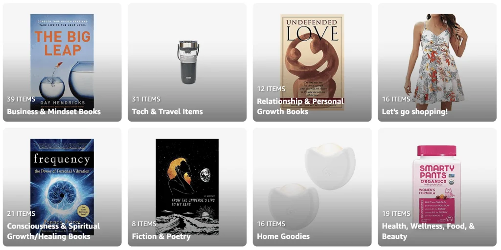 Willo&rsquo;s Amazon book lists