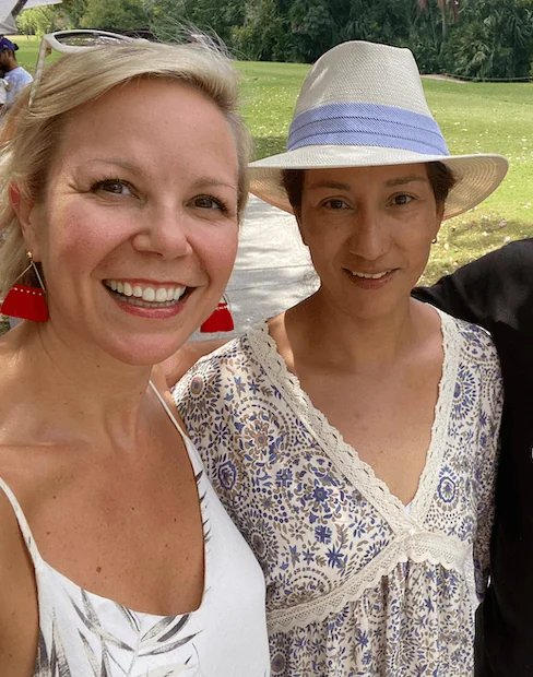 Willo with Laura Blackney