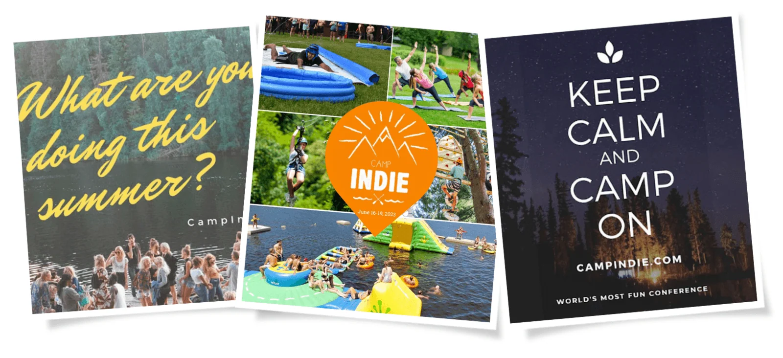 Speaking at Camp Indie 2023