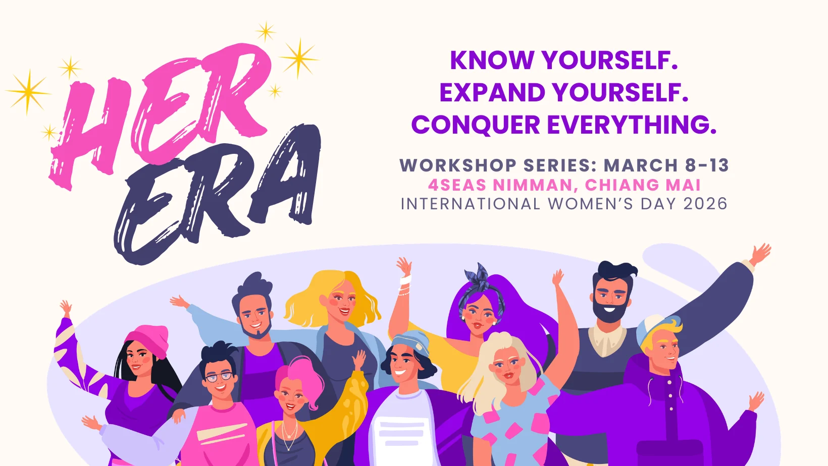 Contributing Two Workshops to the Her ERA Series, International Women’s Day 2026