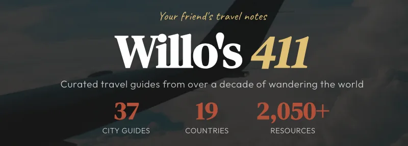 Willo411 &mdash; travel resource hub