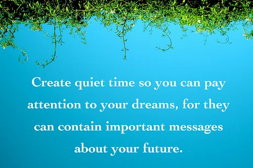 create quiet time